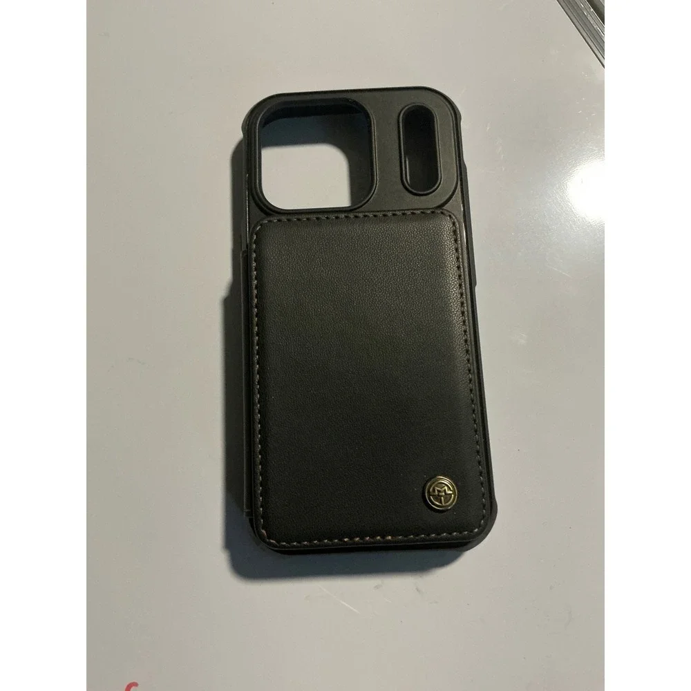 Vinich iPhone 17Pro Wallet Case Card Holder  Black RFID Blocking Shockproof‎